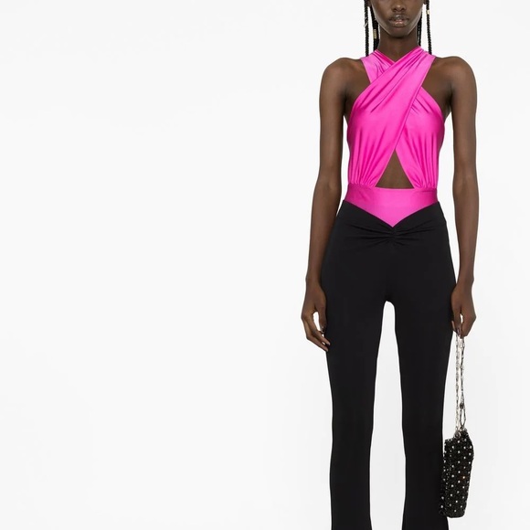 ANDAMANE “HOLA” BODYSUIT, SZ S FUCHSIA PINK NWT!! - Picture 7 of 10